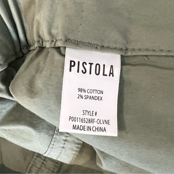 Anthropologie Pistola Berkley Cotton Utility Pocket Women’s Pants Sz 30 - Picture 7 of 12